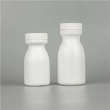 HDPE Pompoen Vorm Vitamine Plastic Fles